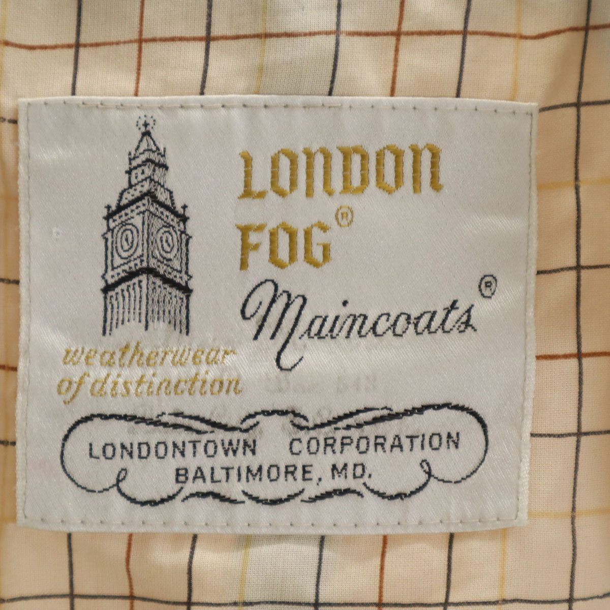 LONDON FOG ロンドンフォグ 70s 80s ヴィンテージ ステンカラーコート 4 ベージュ レディース