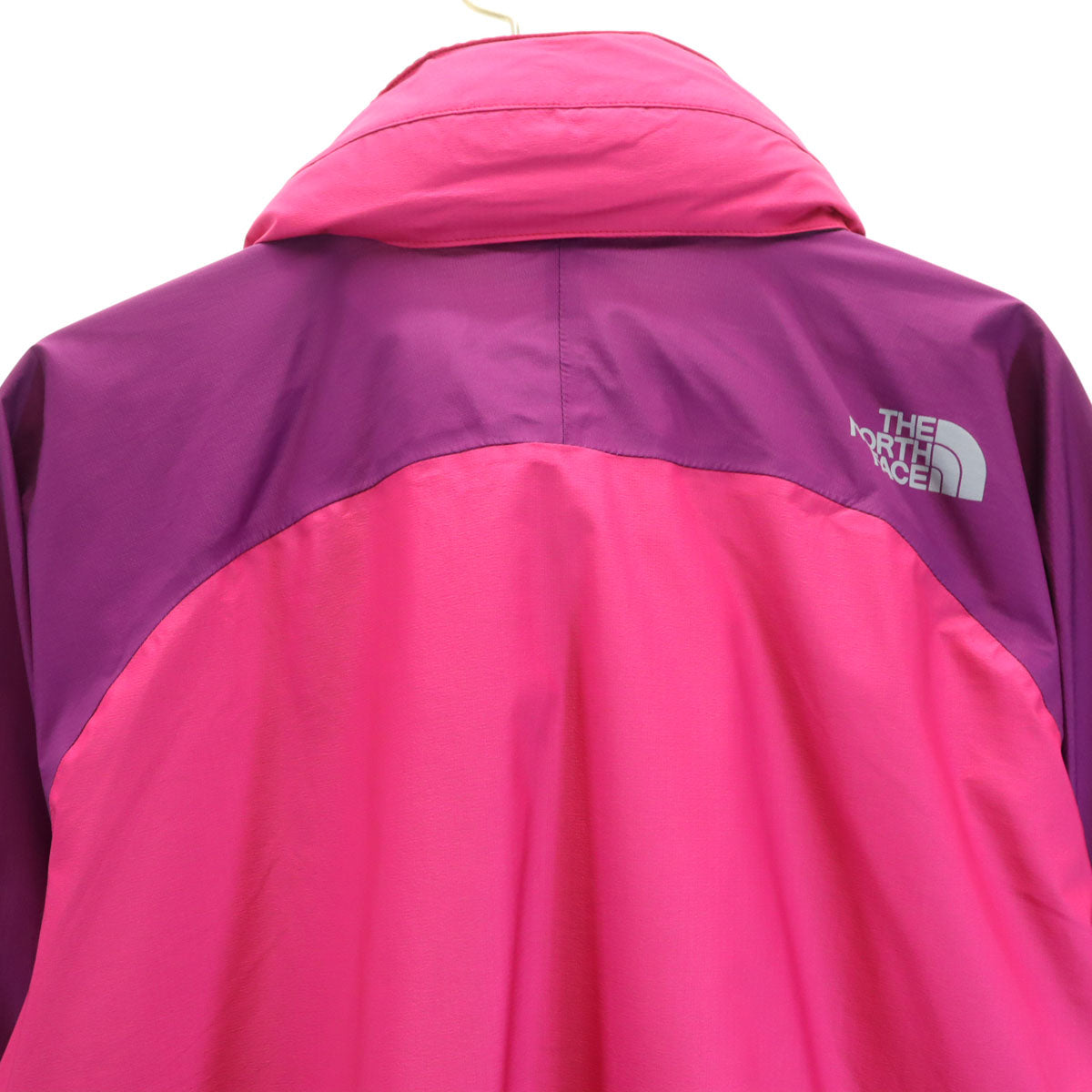 THE NORTH FACE ノースフェイス レインジャケット 上下 セットアップ XL ピンク NPW10924 アウトドア 収納袋付き レディース