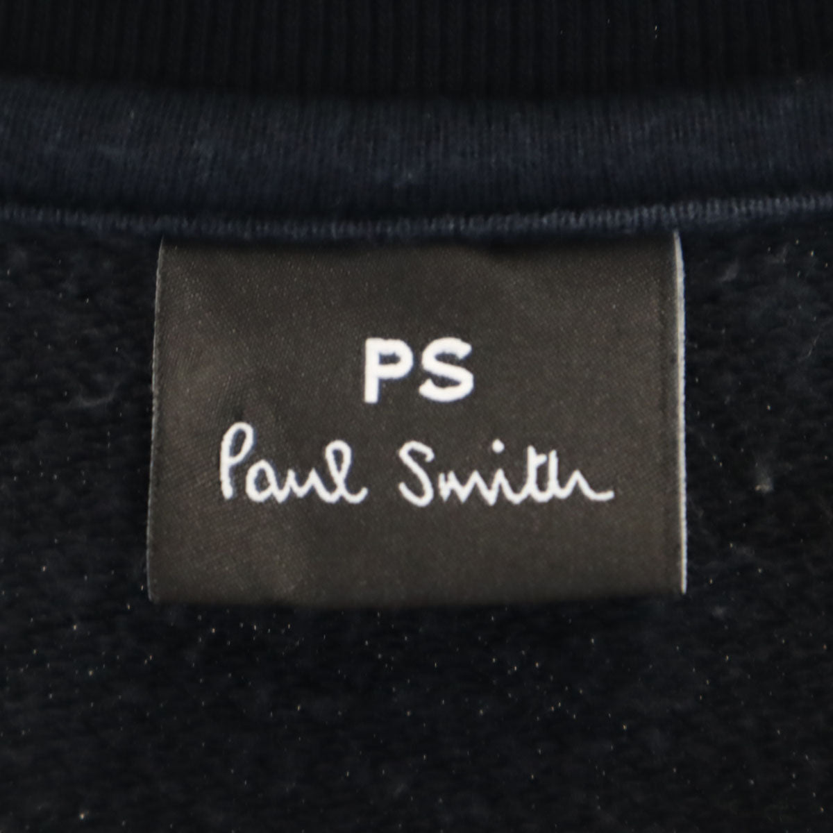 PS Paul Smith ピーエスポールスミス 長袖 スウェット トレーナー M ブラック レディース