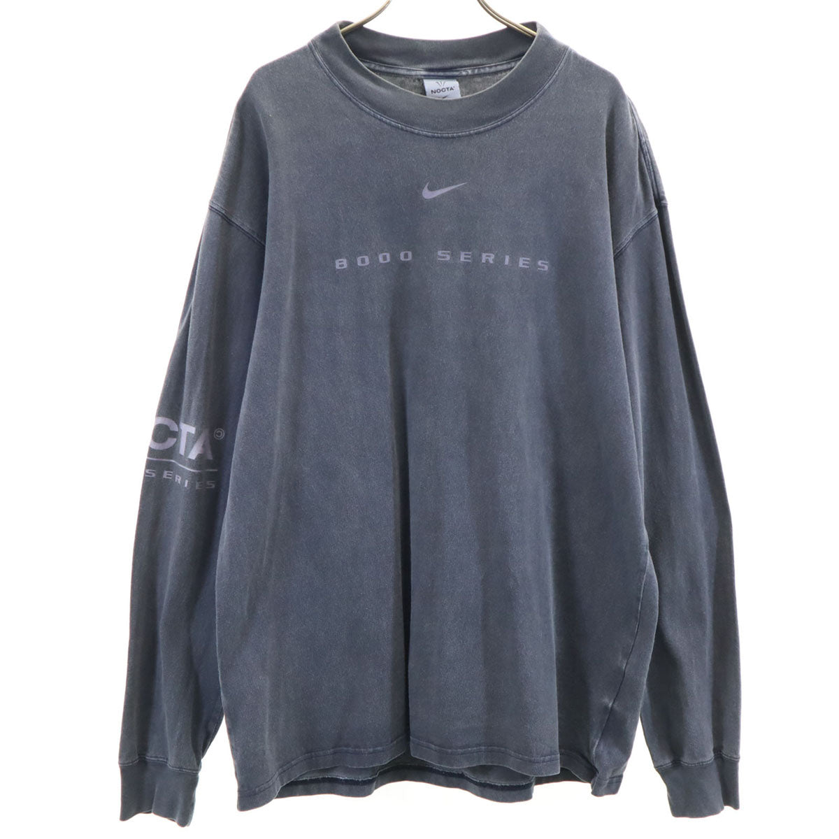 NIKE ナイキ 長袖 Tシャツ M チャコールグレー NOTCA ロンT メンズ