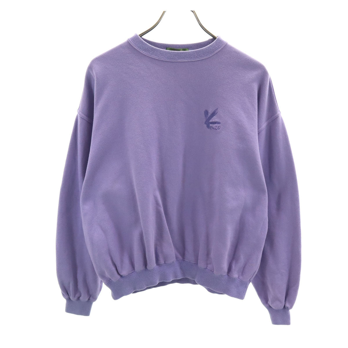 KENZO ケンゾー 90s 日本製 オールド 長袖 スウェット トレーナー 2 ラベンダー レディース