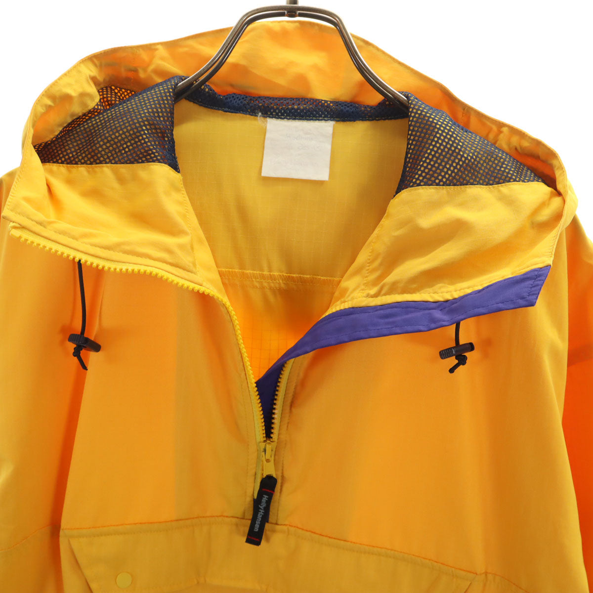 HELLY HANSEN ヘリーハンセン 90s オールド アノラックパーカー M 山吹色 プルオーバー メンズ