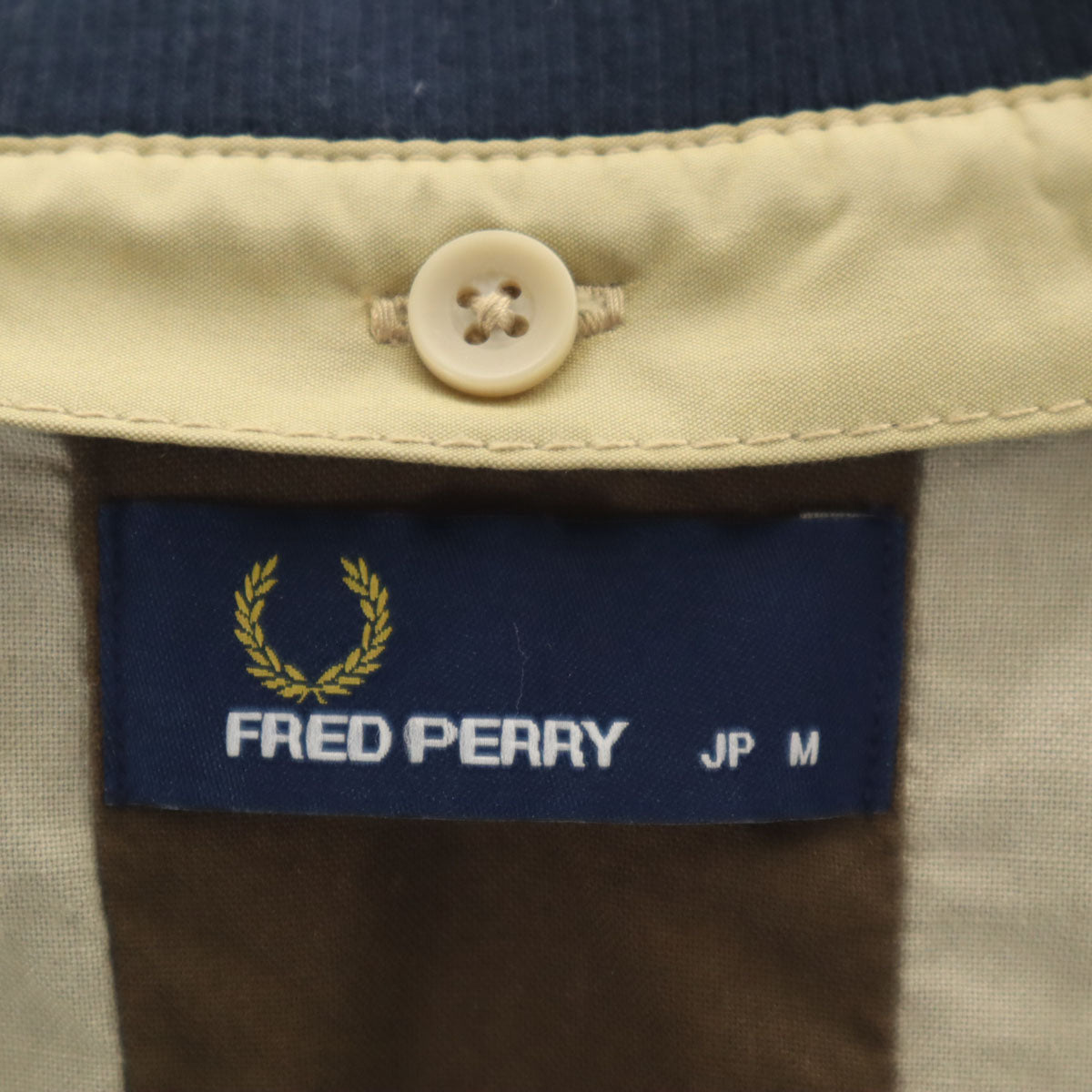 FRED PERRY フレッドペリー ジャケット M ベージュ系 メンズ
