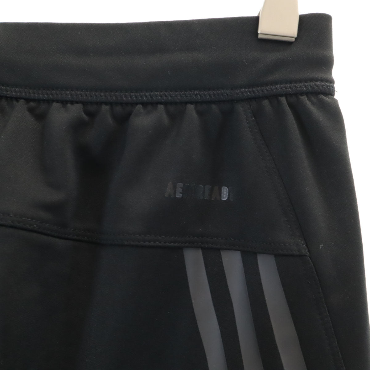 adidas アディダス 長袖 ジップパーカー 上下 セットアップ L/M ブラック ジャージ メンズ