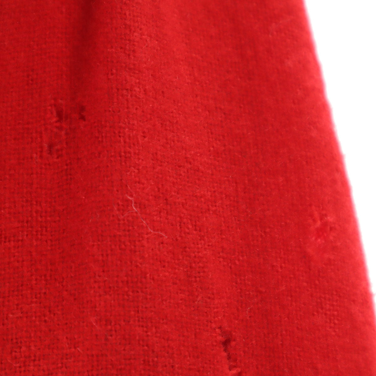 CAMPUS キャンパス 60s ヴィンテージ ウールブレンド 長袖 オープンカラーシャツ S レッド メンズ