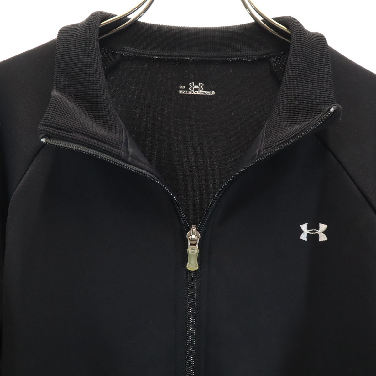 UNDER ARMOUR アンダーアーマー トレーニング トラックジャケット 上下 セットアップ LG ブラック ジャージ メンズ