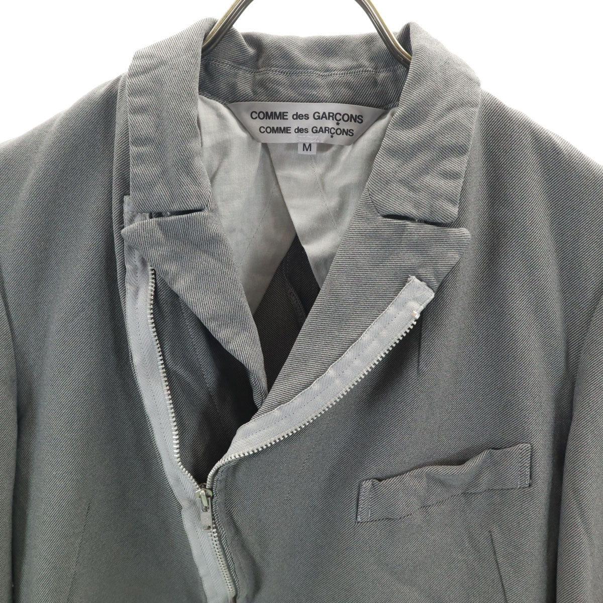 Comme des Garcons Comme des Garcons コムデギャルソンコムデギャルソン 2004年 日本製 燕尾 ジャケット M グレー レディース