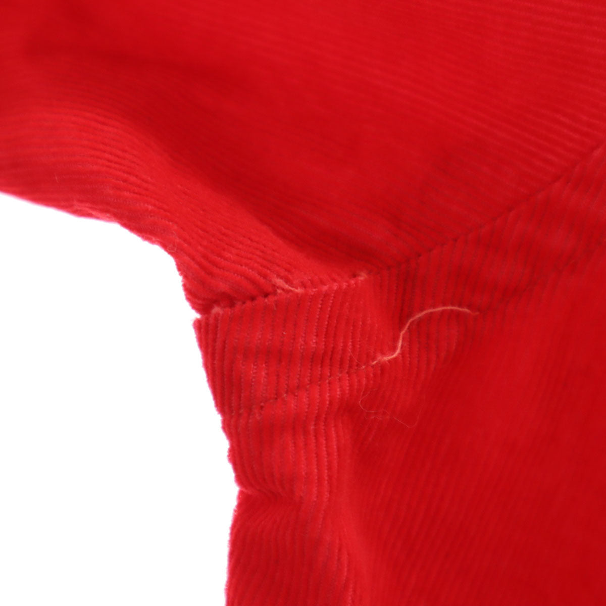 Sears シアーズ 60s ヴィンテージ 日本製 長袖 コーデュロイ オープンカラーシャツ M レッド メンズ