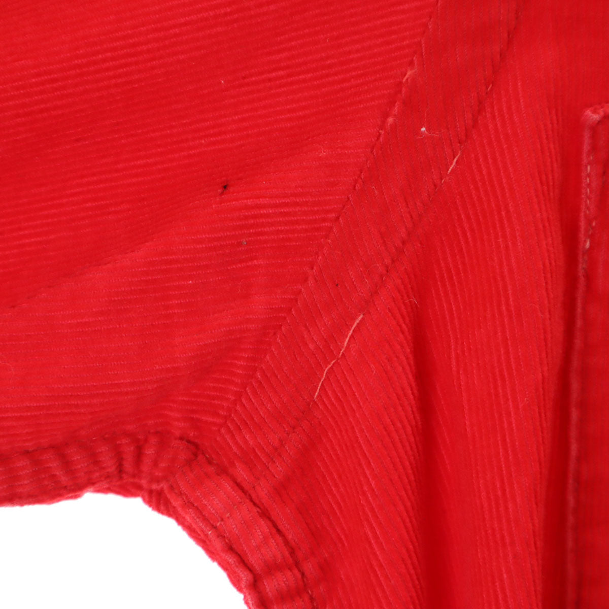 Sears シアーズ 60s ヴィンテージ 日本製 長袖 コーデュロイ オープンカラーシャツ M レッド メンズ