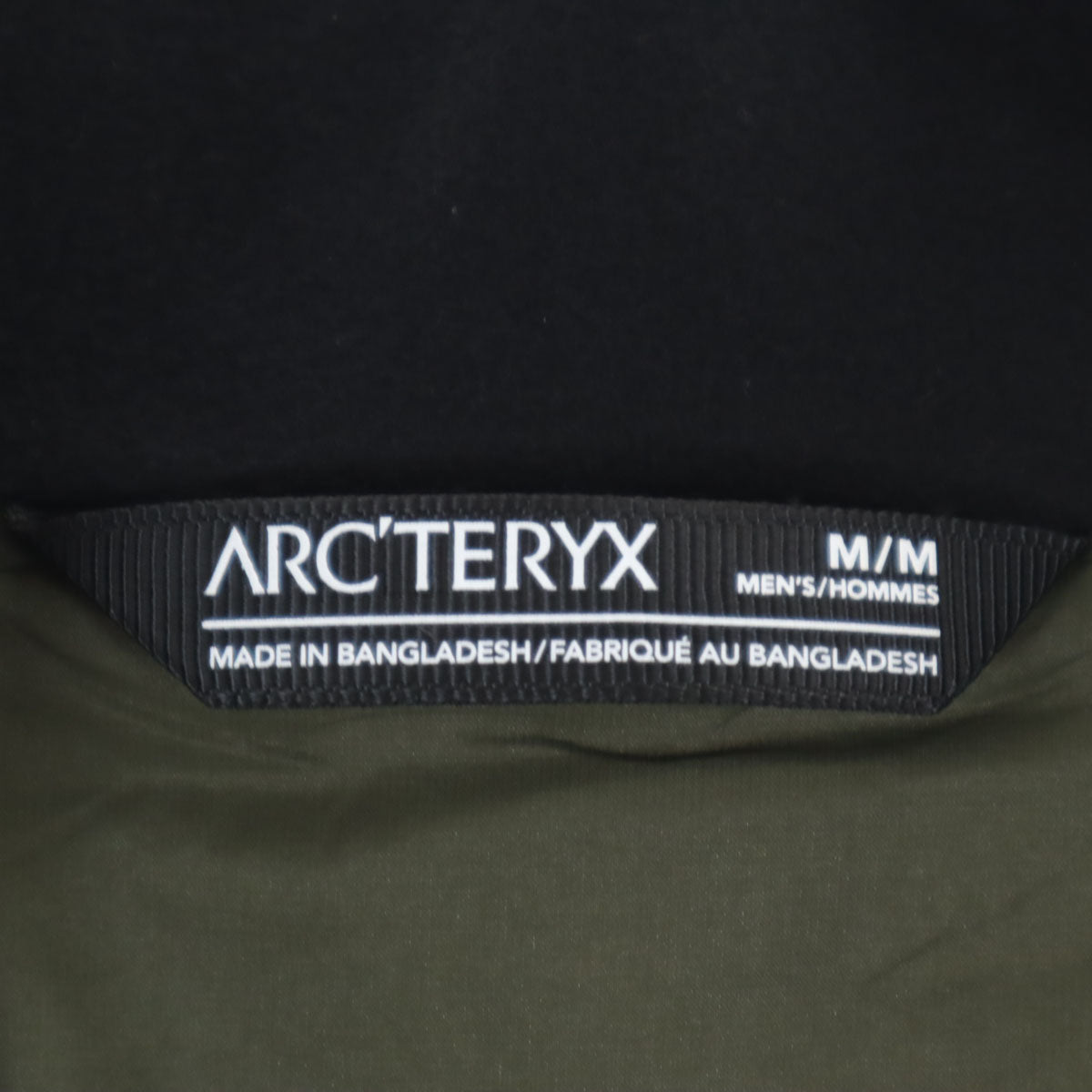 ARC'TERYX アークテリクス ATOM LT ナイロンジャケット M カーキ メンズ