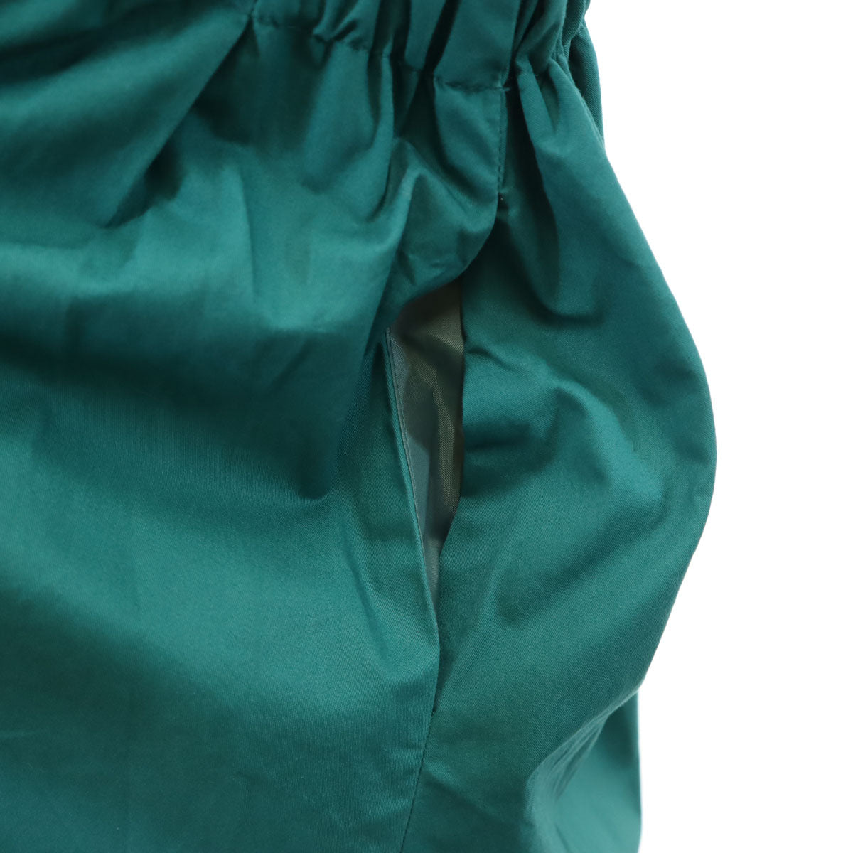BLUE LABEL CRESTBRIDGE ブルーレーベルクレストブリッジ 7分袖 ワンピース 38 グリーン系 三陽商会 レディース
