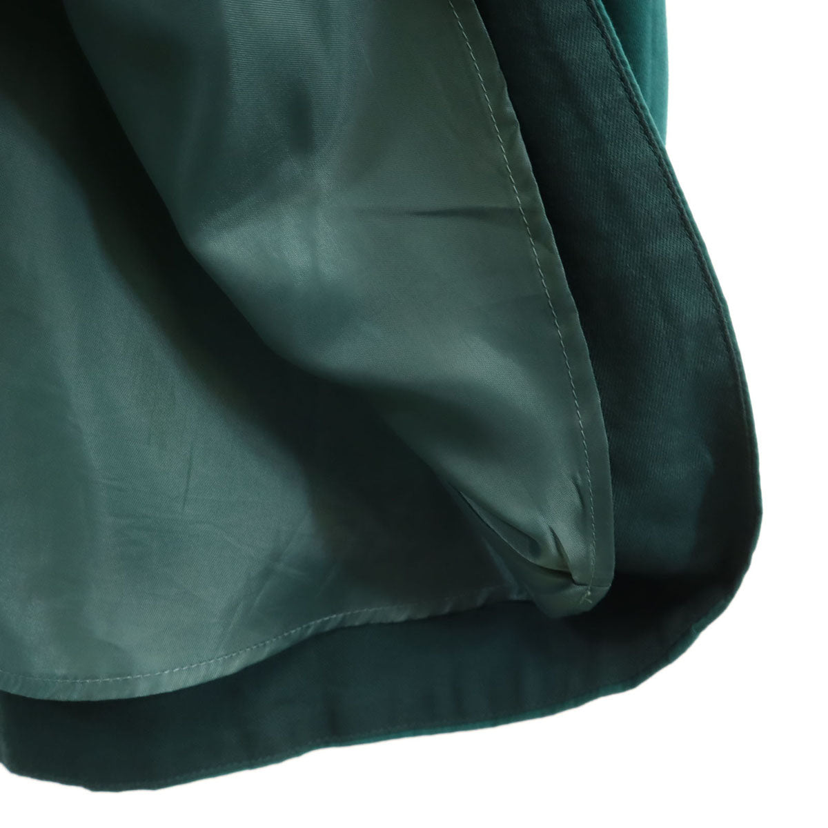 BLUE LABEL CRESTBRIDGE ブルーレーベルクレストブリッジ 7分袖 ワンピース 38 グリーン系 三陽商会 レディース
