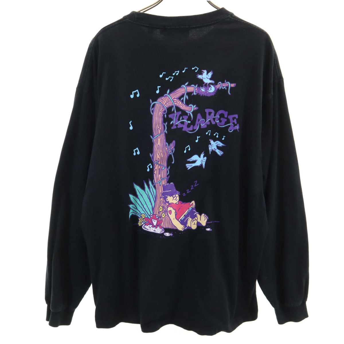 XLARGE エクストララージ 長袖 Tシャツ L ブラック ロンT メンズ