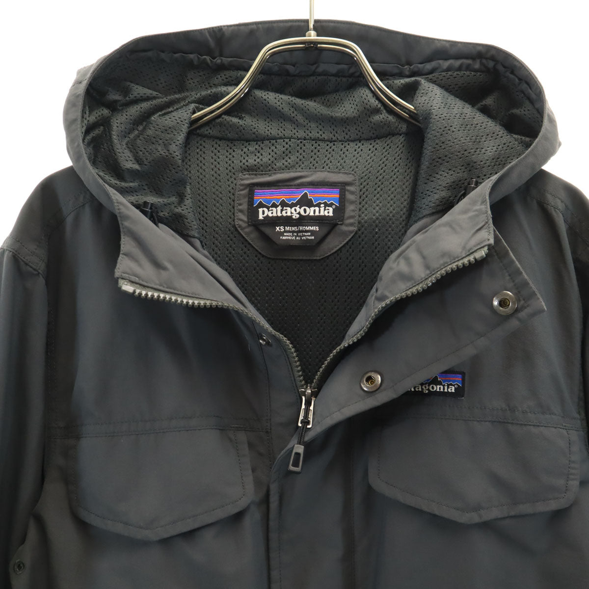 patagonia パタゴニア バギーズ マウンテンパーカー XS チャコールグレー 27355SP16 アウトドア メンズ