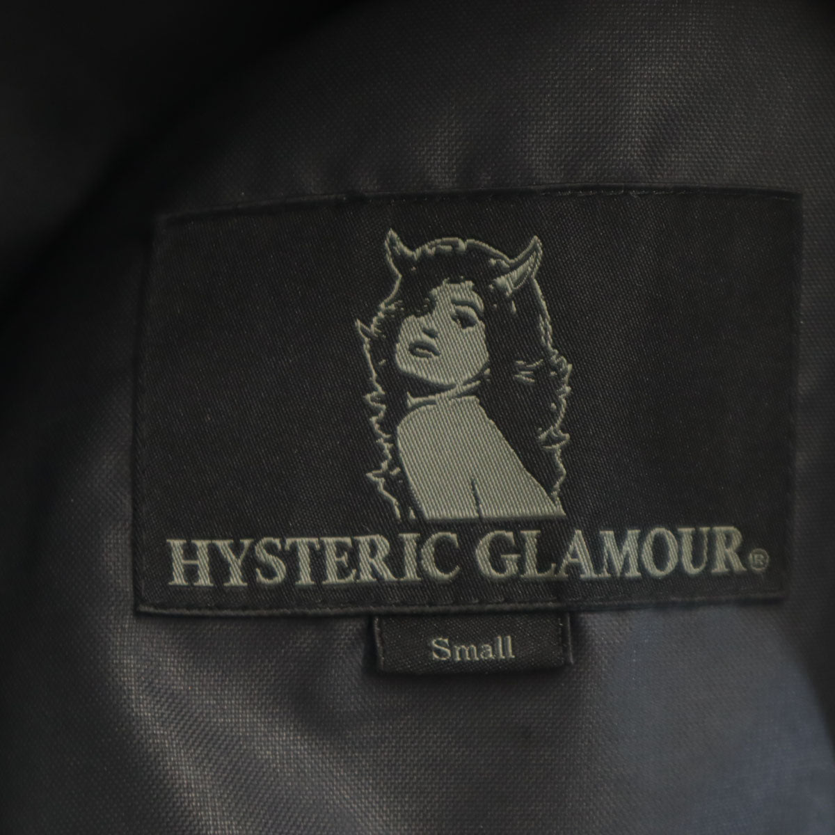 HYSTERIC GLAMOUR ヒステリックグラマー ナイロンジャケット S ブラック メンズ