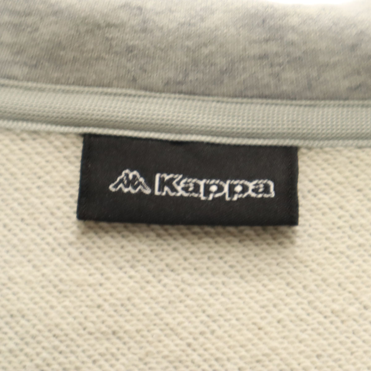 Kappa カッパ 長袖 スウェット ジップパーカー 上下 セットアップ L/O グレー レディース