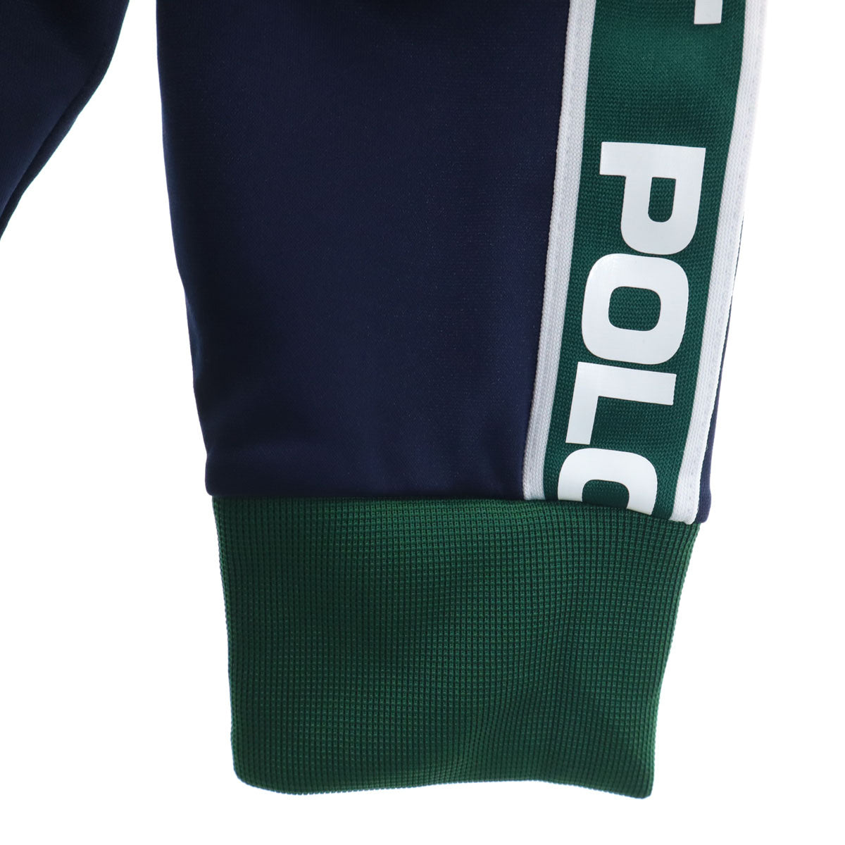 美品 POLO SPORT RALPH LAUREN ポロスポーツラルフローレン トラックジャケット M ネイビー 裏起毛 ジャージ メンズ