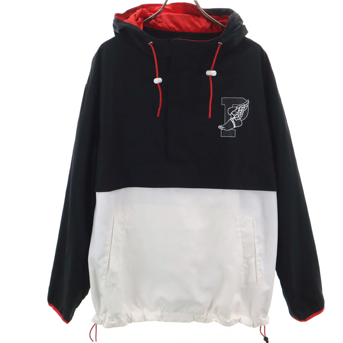 POLO RALPH LAUREN ポロラルフローレン Pウィング アノラックパーカー M ブラック プルオーバー メンズ
