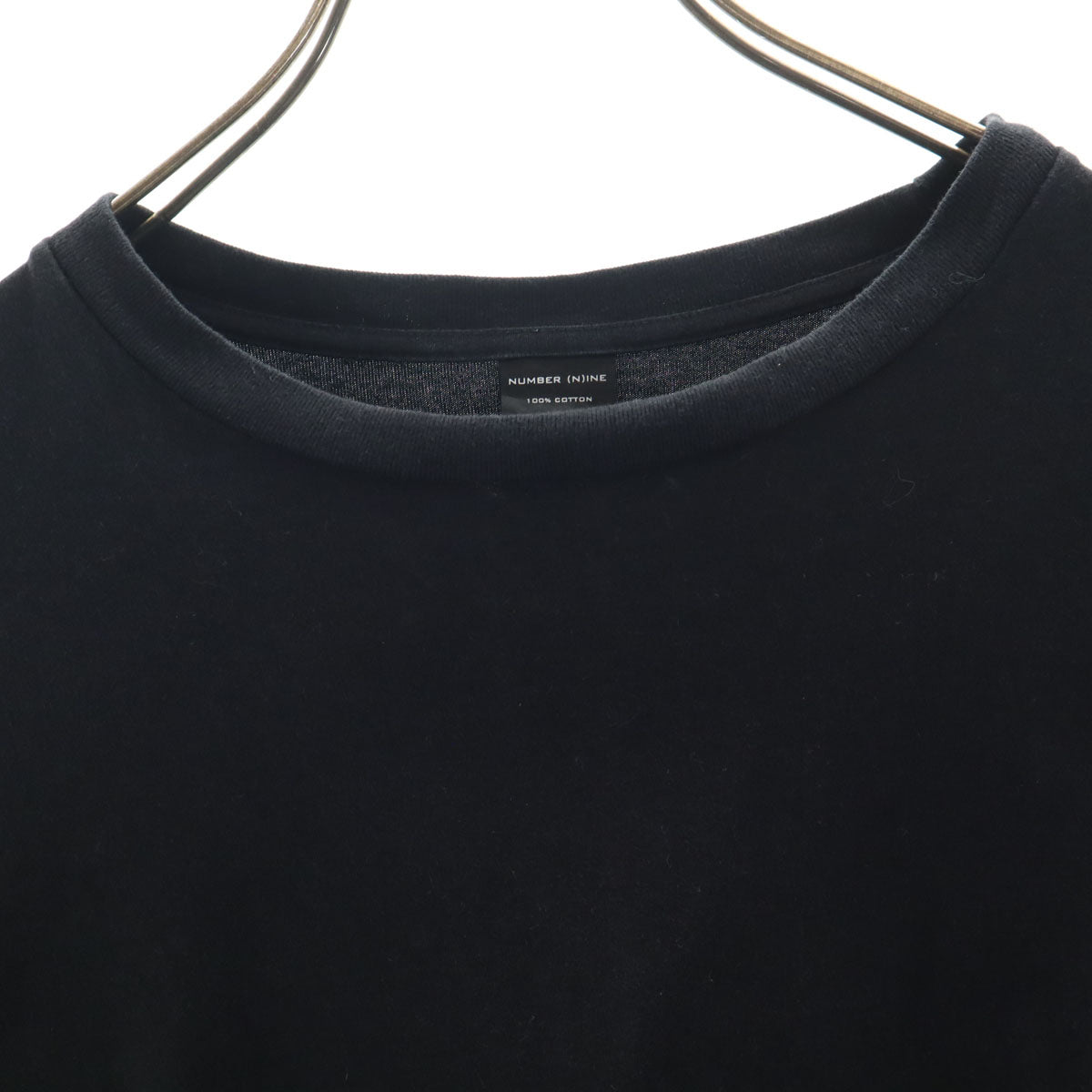 NUMBER(N)INE ナンバーナイン 日本製 長袖 Tシャツ 2 ブラック ロンT メンズ