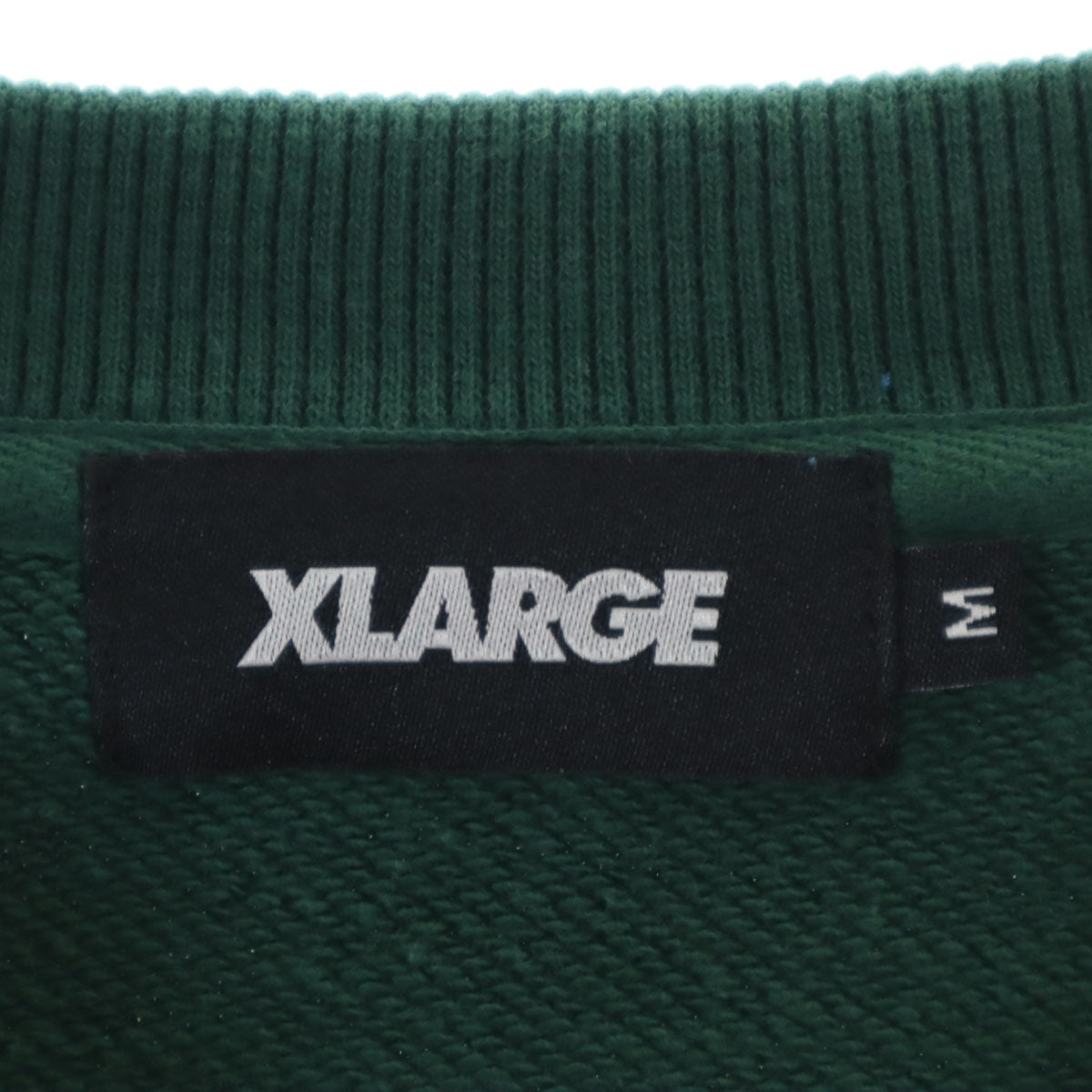 XLARGE エクストララージ 長袖 スウェット トレーナー M グリーン メンズ