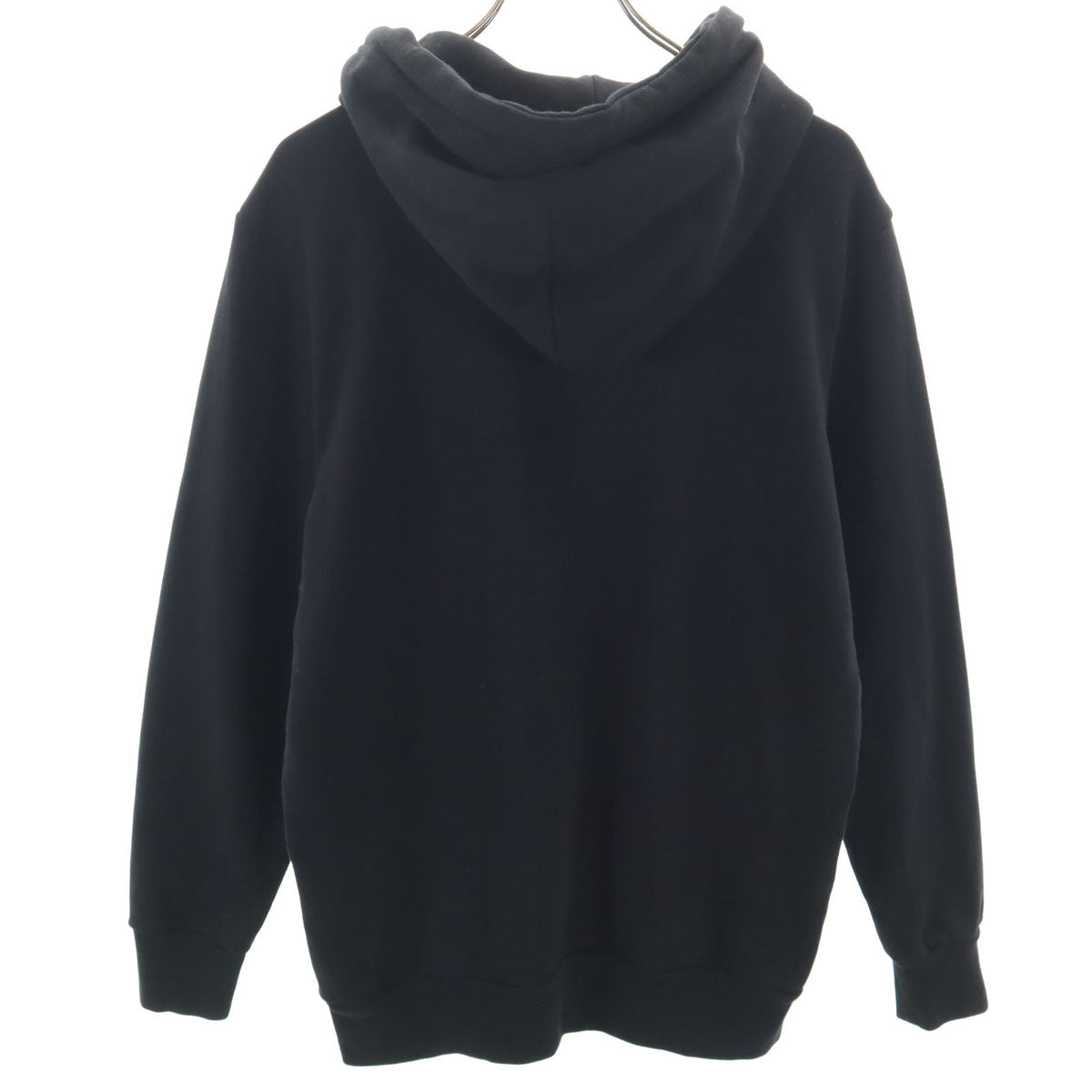 DIESEL ディーゼル ブルガリア製 長袖 スウェットパーカー S ブラック メンズ