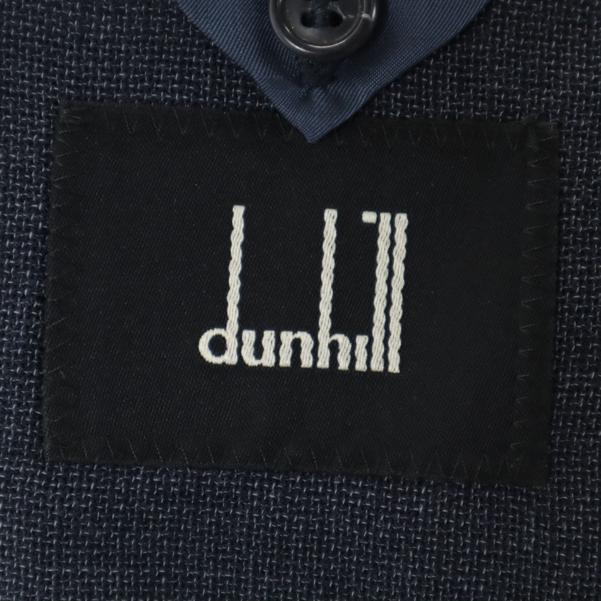 Dunhill ダンヒル イタリア製 テーラードジャケット 48 ネイビー アンコン メンズ