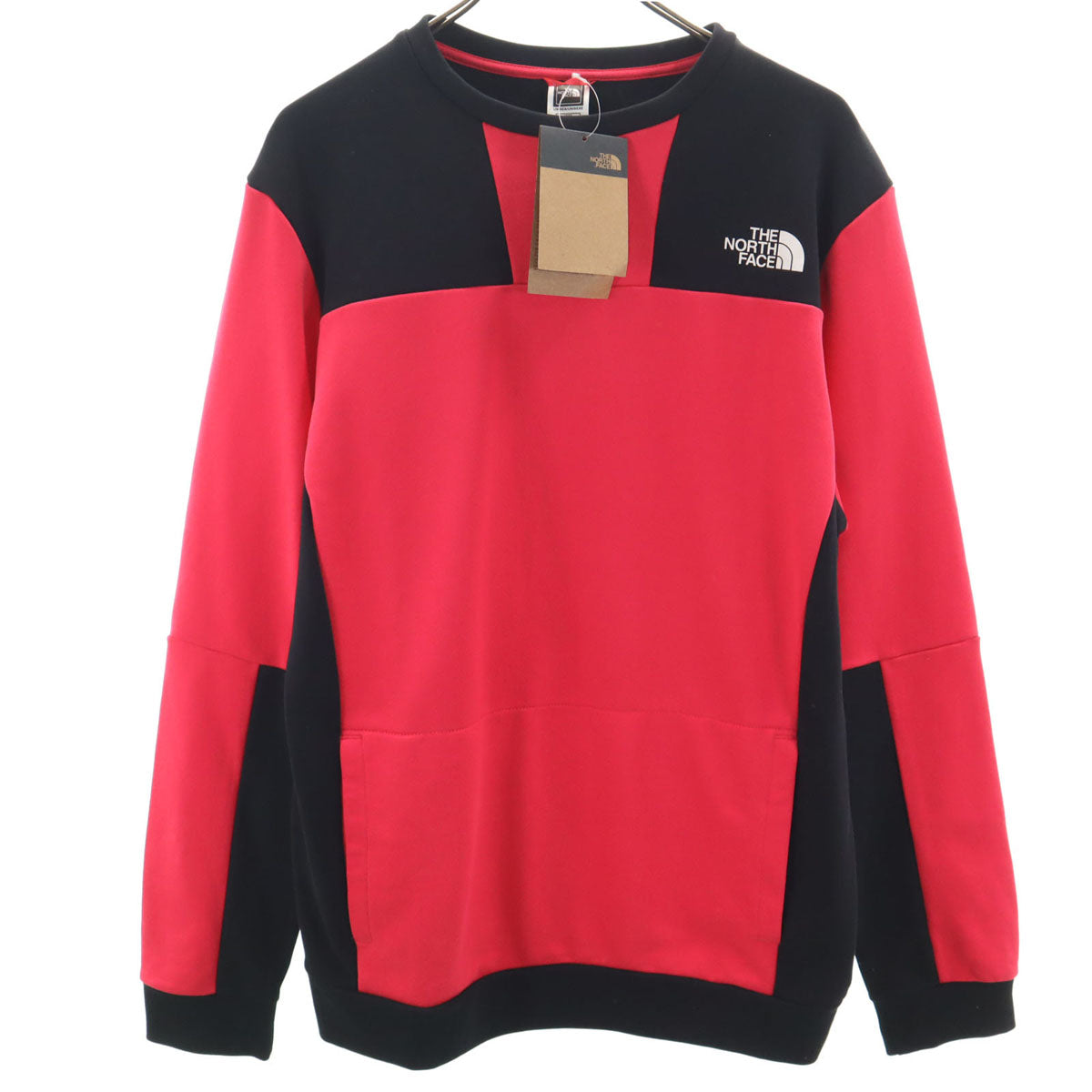 未使用 THE NORTH FACE ノースフェイス 長袖 RAGE スウェット トレーナー M ローズ F19M241 アウトドア ユニセックス メンズ