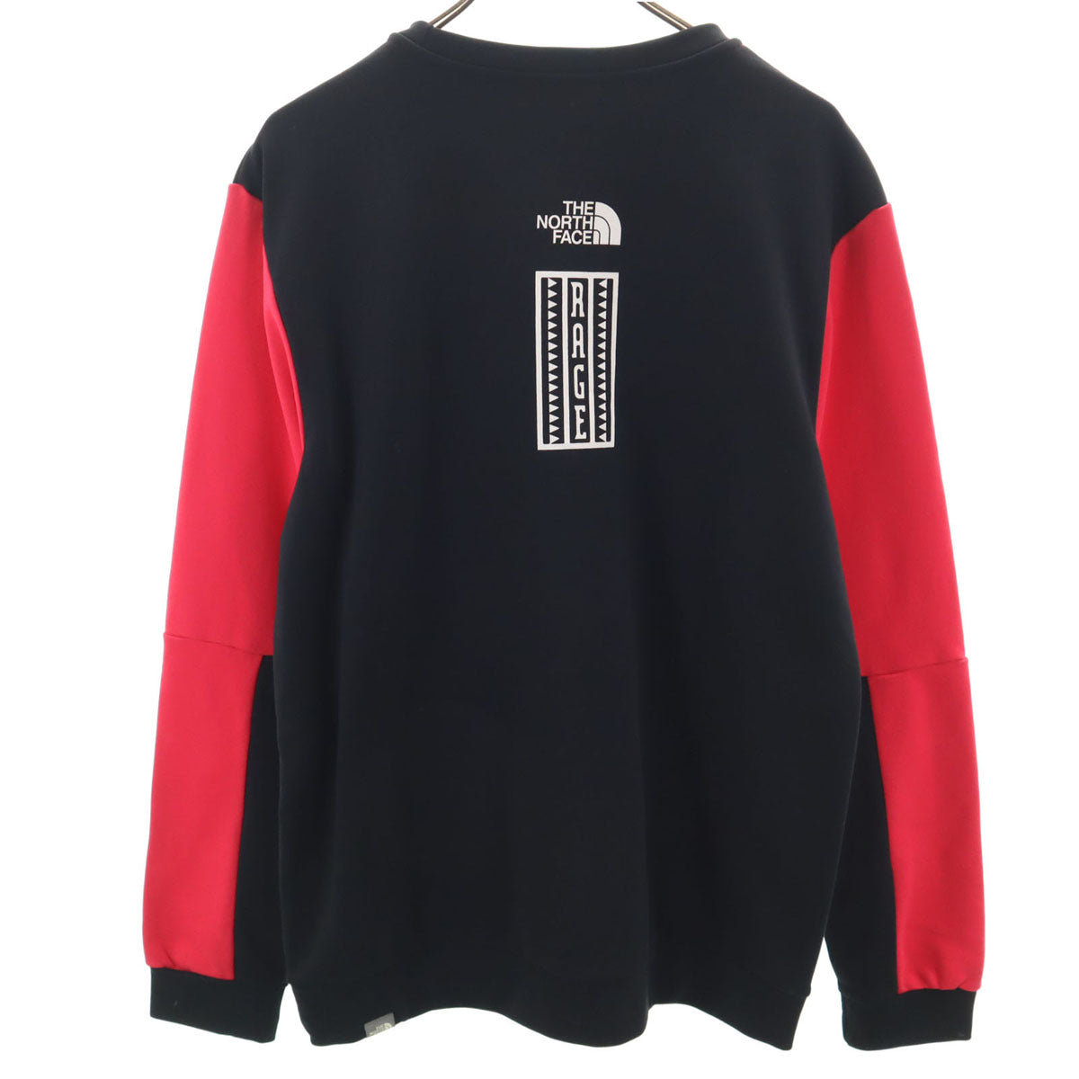 未使用 THE NORTH FACE ノースフェイス 長袖 RAGE スウェット トレーナー M ローズ F19M241 アウトドア ユニセックス メンズ