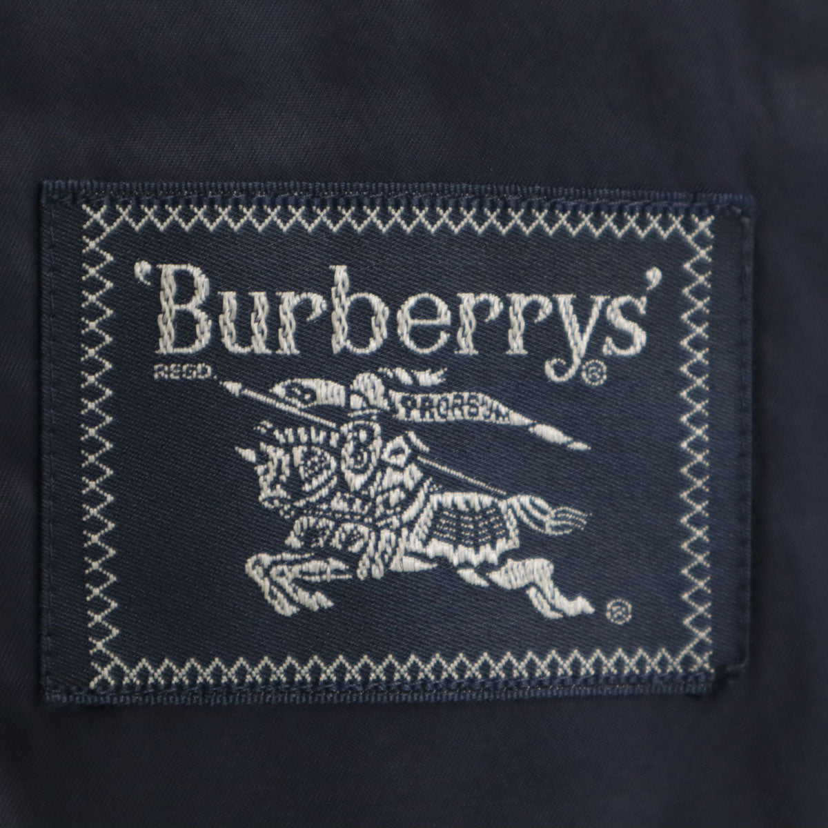 Burberrys バーバリーズ 90s オールド テーラードジャケット AB7 ネイビー メンズ