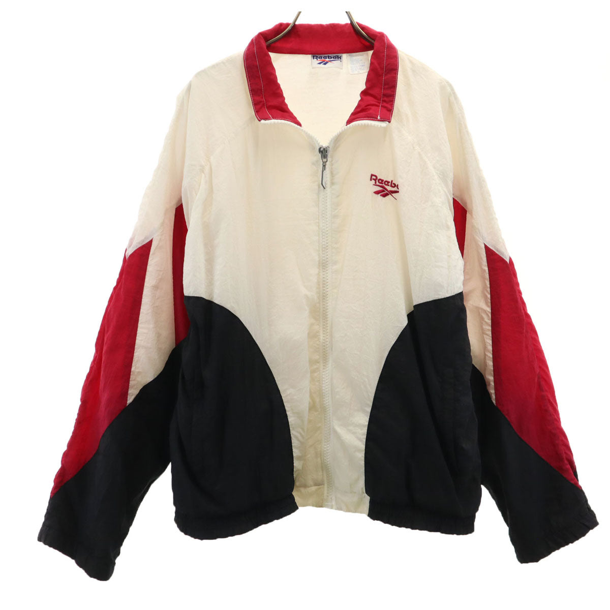 Reebok リーボック 90s オールド ナイロンジャケット XL ホワイト メンズ