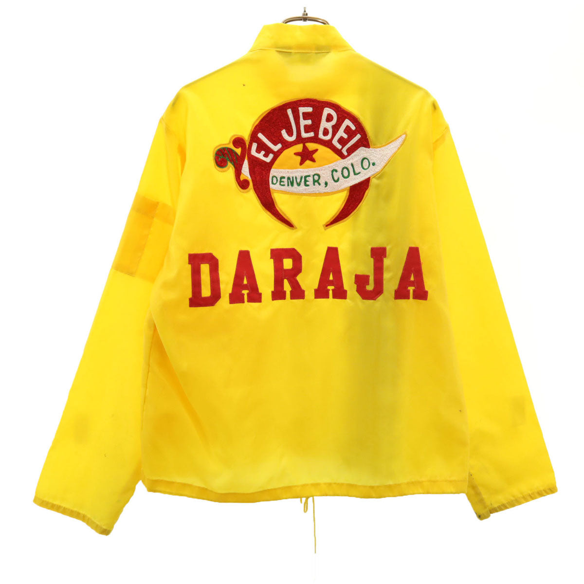 Swingster スウィングスター 70s ヴィンテージ レーサージャケット シュラインクラブ フリーメイソン ナイロンジャケット S イエロー メンズ