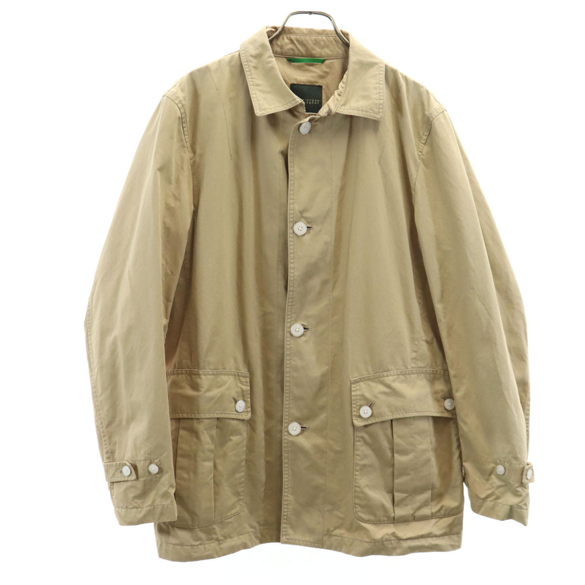 MACKINTOSH PHILOSOPHY マッキントッシュフィロソフィー 日本製 ジャケット 42 ベージュ メンズ