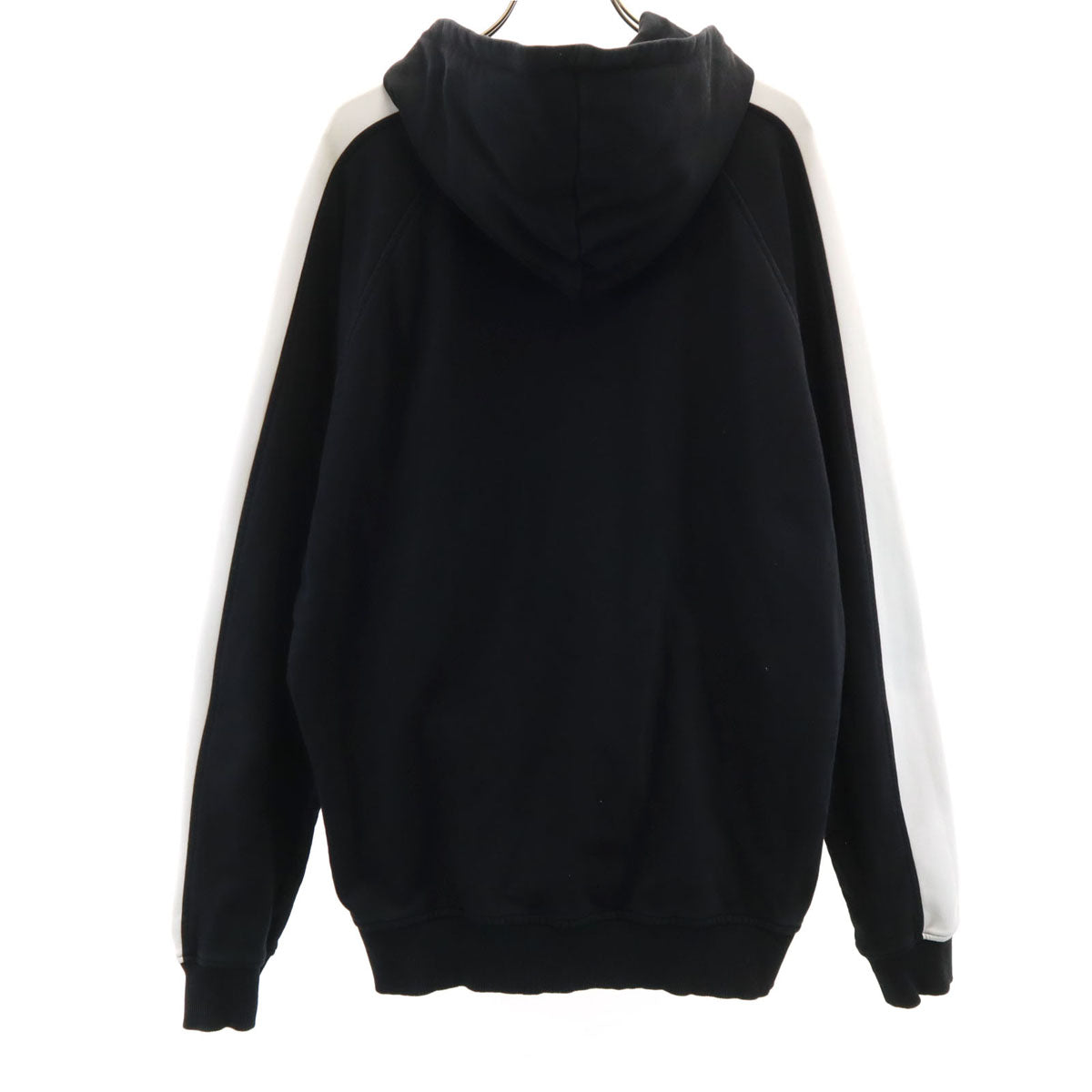 HYDROGEN ハイドロゲン 長袖 スウェット ジップパーカー XL ブラック メンズ