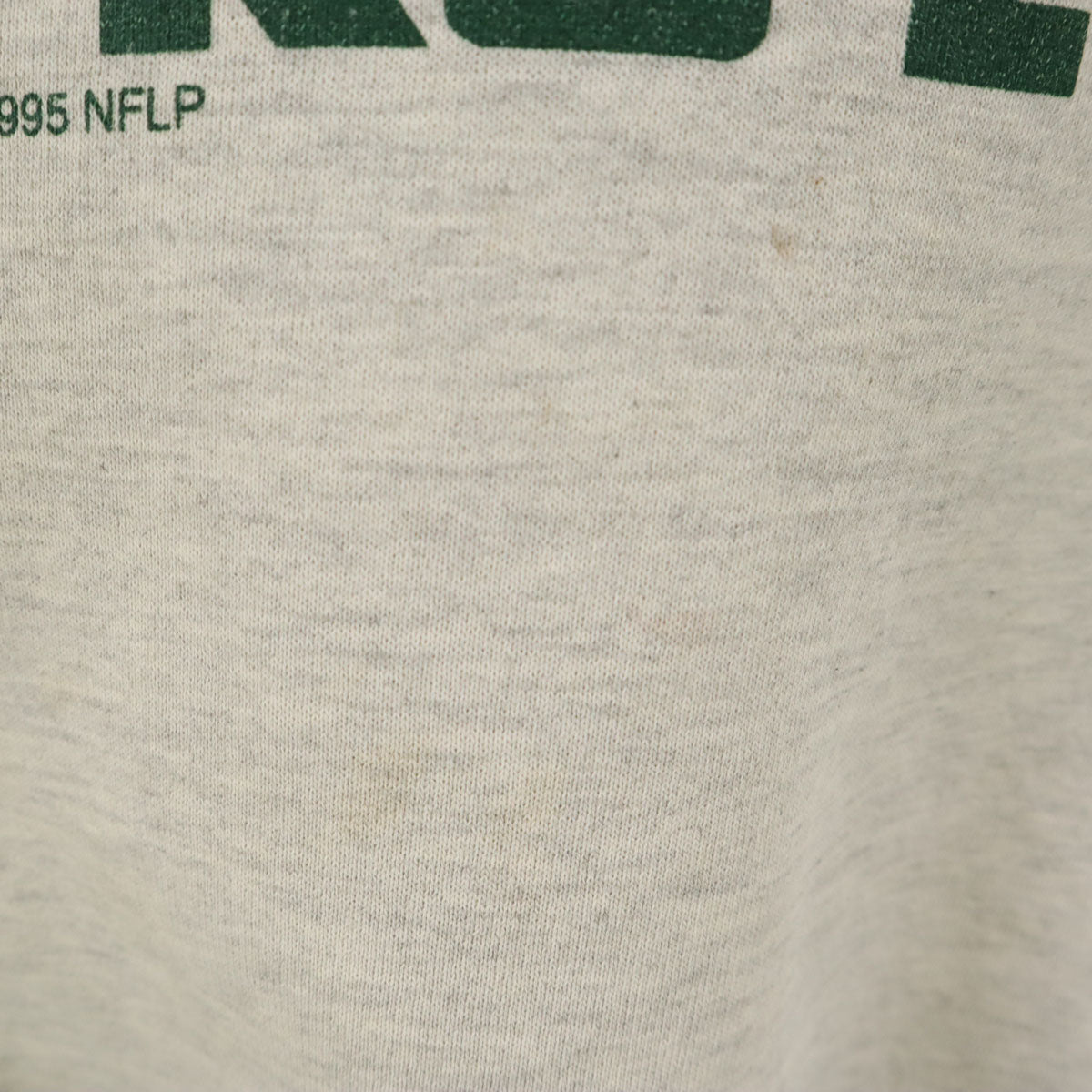 RUSSELL ATHLETIC ラッセルアスレチック 90s USA製 オールド NFL グリーンベイ・パッカーズ 長袖 スウェット トレーナー XXL グレー ビッグサイズ メンズ