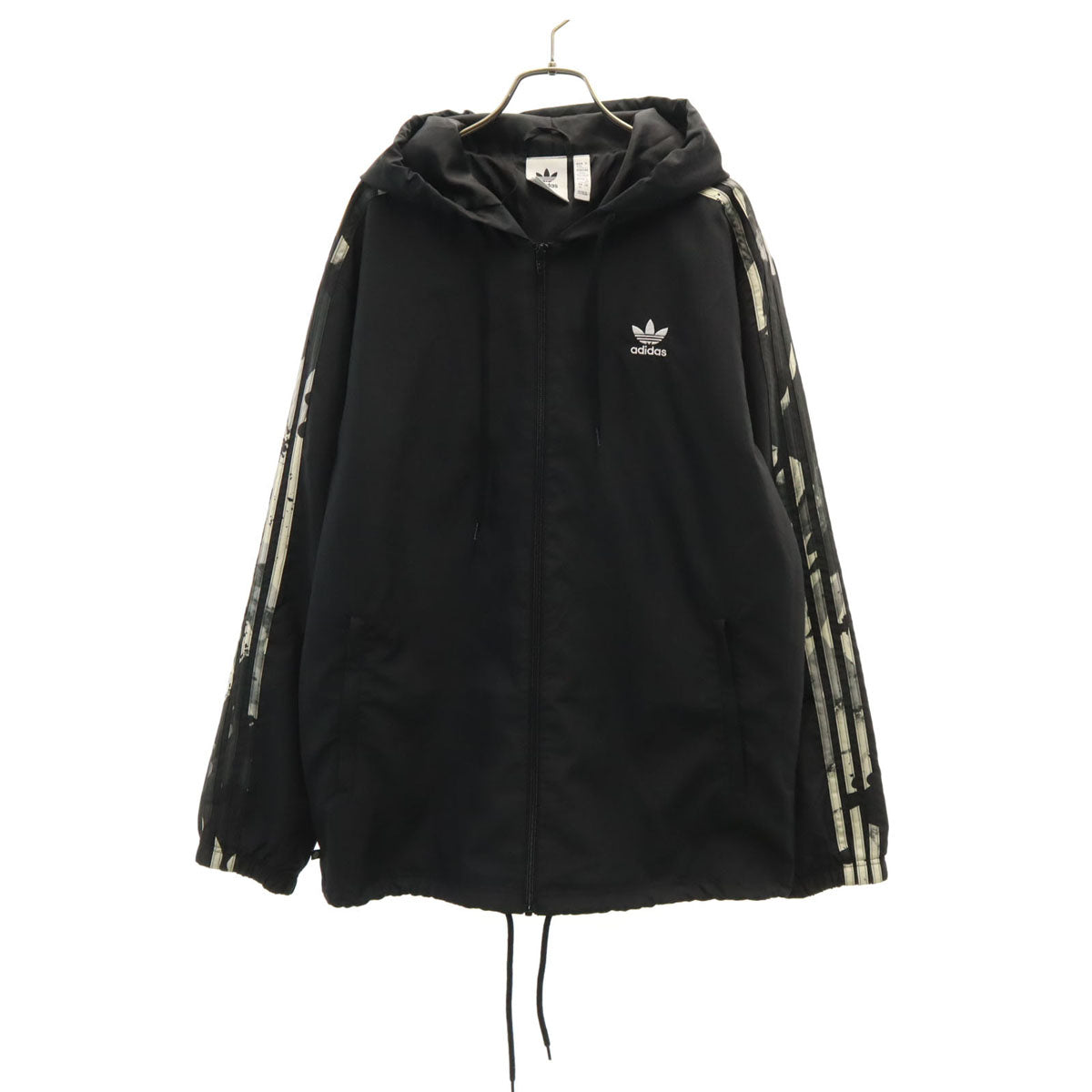 adidas Originals アディダスオリジナルス ウインドブレーカー 2XL ブラック ジャケット メンズ
