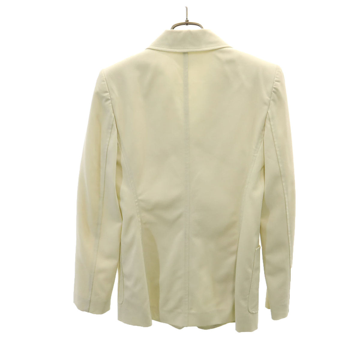 LANVIN LA COLLECTION ランバンコレクション 日本製 テーラードジャケット 36 生成り レディース