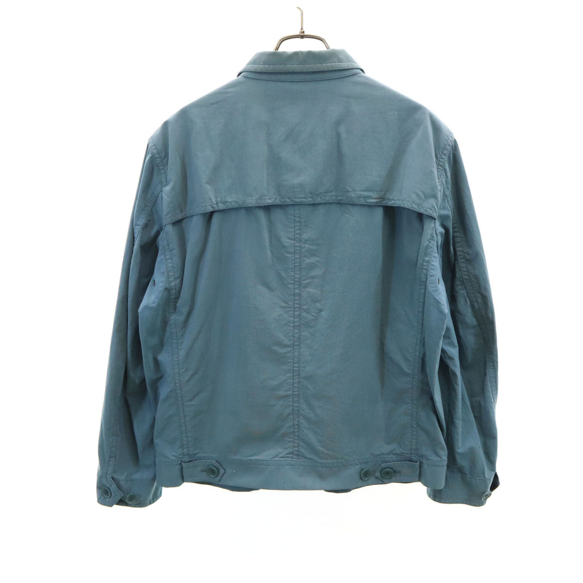 BURBERRY LONDON バーバリーロンドン シルクブレンド ブルゾン L ブルーグレー 三陽商会 ジャケット メンズ