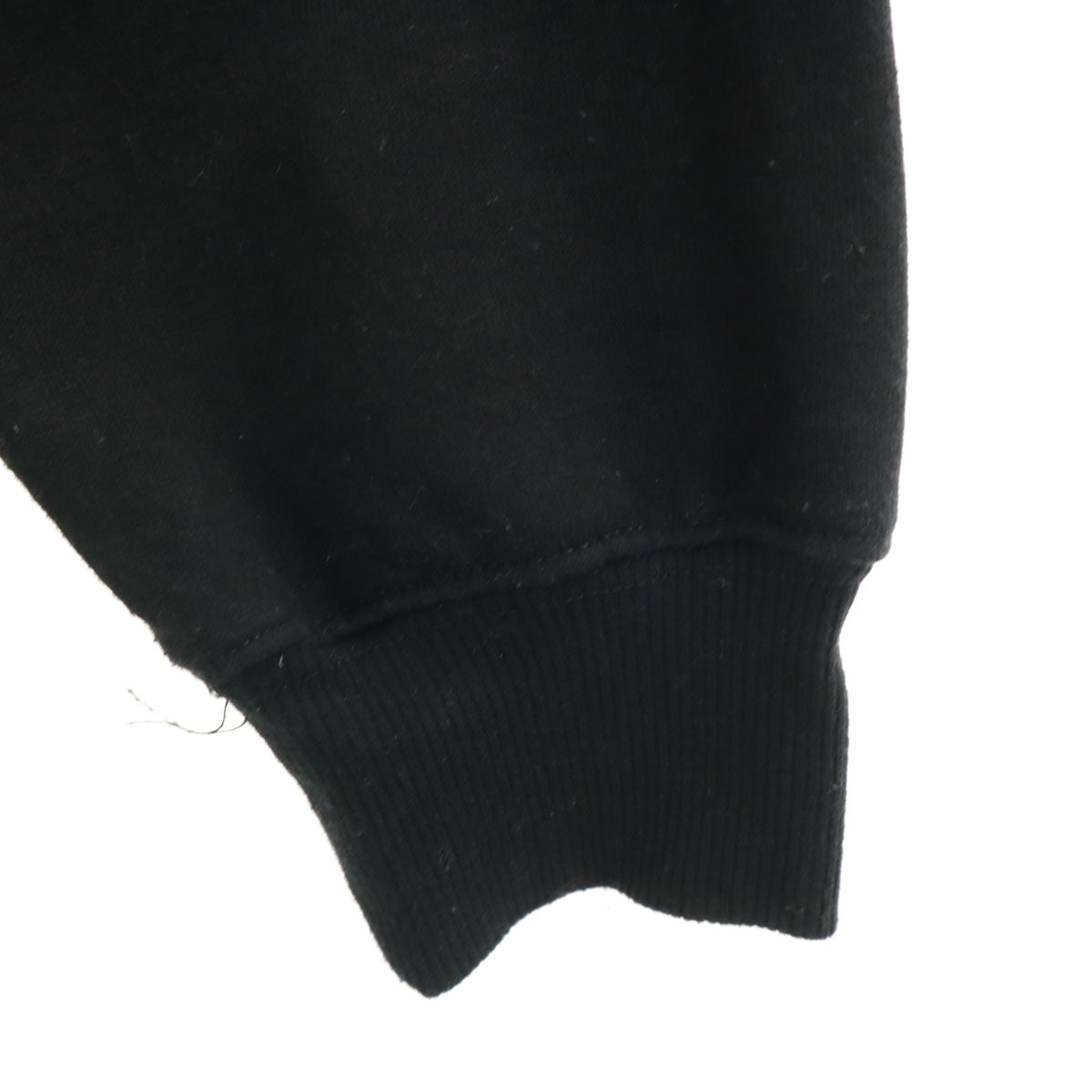 EdHardy エドハーディー バックプリント 長袖 スウェットパーカー M 黒 プルオーバー 裏起毛 メンズ