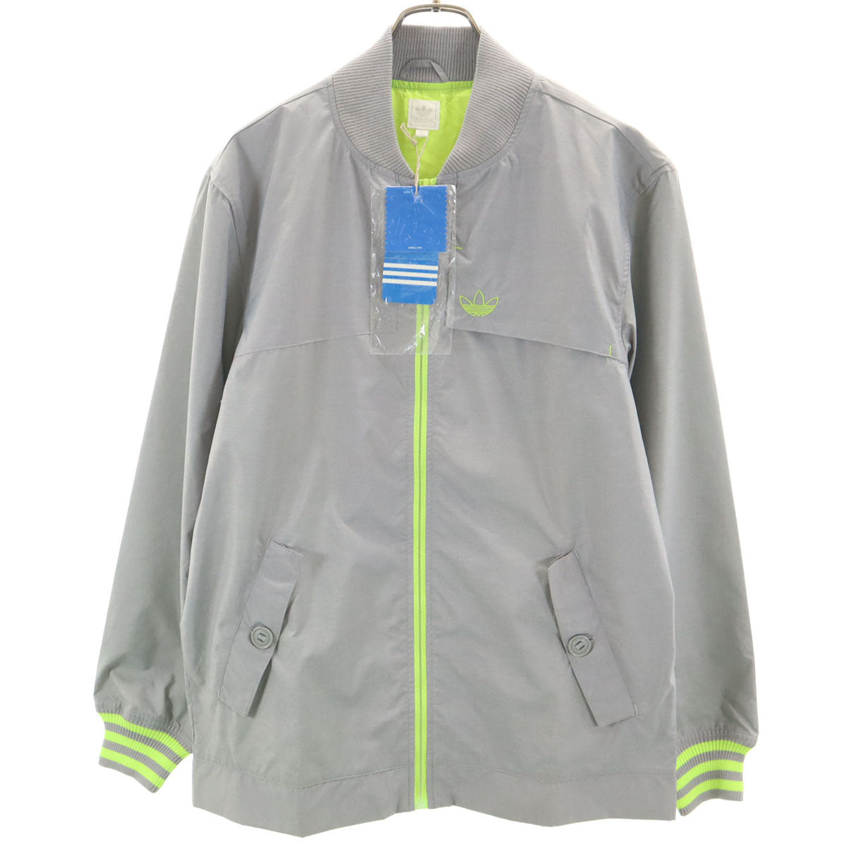 未使用 adidas Originals アディダスオリジナルス ブルゾン L グレー ジャケット メンズ
