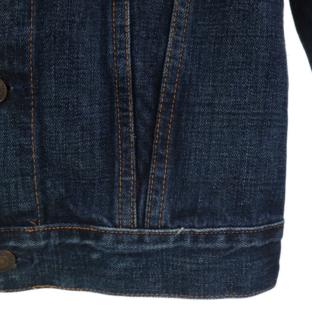 Levi's リーバイス 90s 78500 日本製 オールド デニムジャケット S インディゴ ジージャン トラッカー レディース