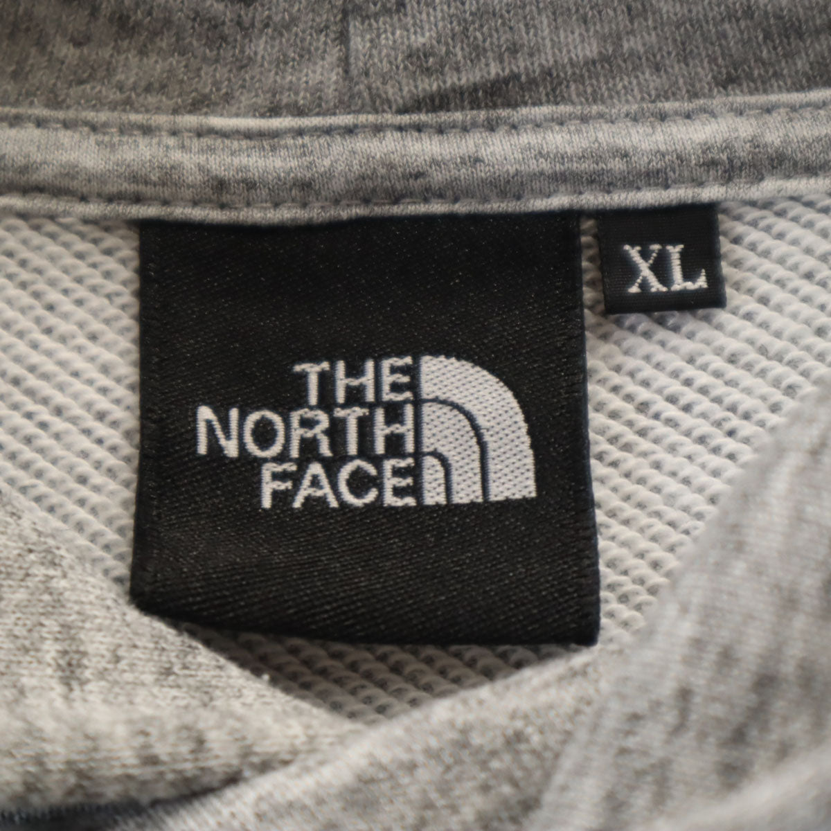 THE NORTH FACE ノースフェイス バックスクエアロゴ 長袖 スウェットパーカー XL グレー NT12238 アウトドア メンズ