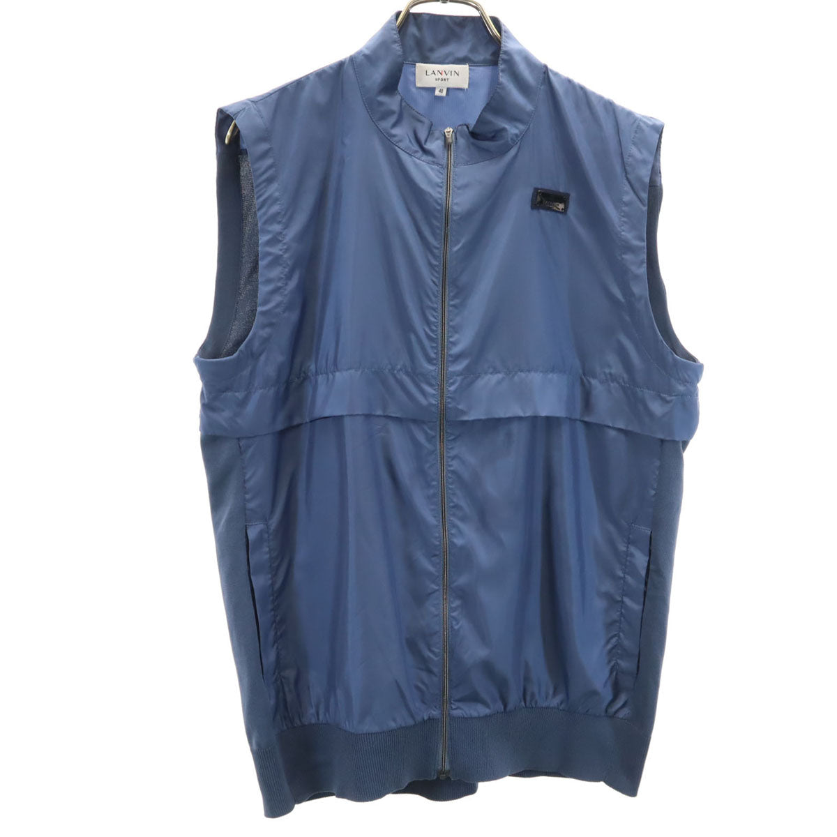 美品 LANVIN SPORT ランバンスポール ベスト 40 ネイビー メンズ