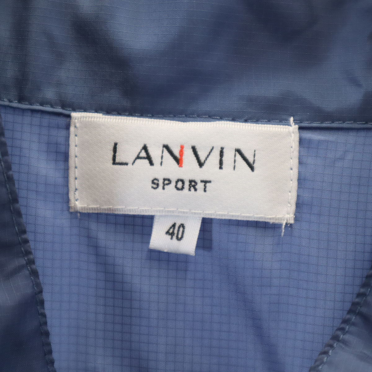 美品 LANVIN SPORT ランバンスポール ベスト 40 ネイビー メンズ