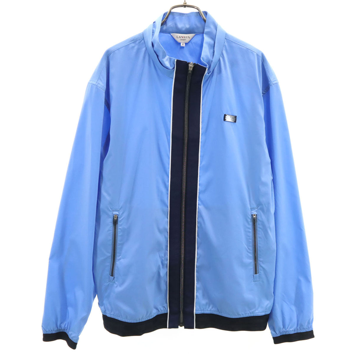 LANVIN SPORT ランバンスポール ウインドブレーカー 40 ライトブルー ジャケット メンズ