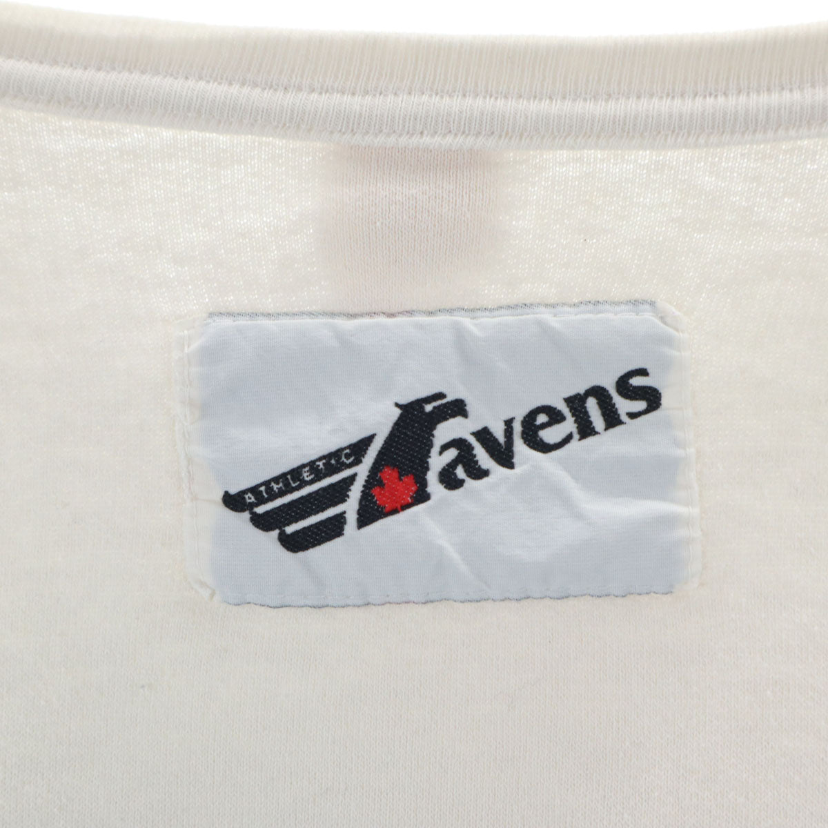 80s カナダ製 NFL レイダース 長袖 スウェット トレーナー L ホワイト JACK DAVIS メンズ