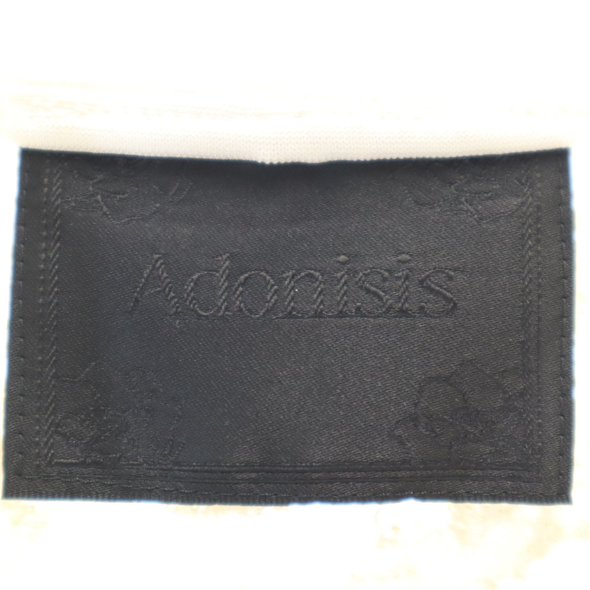 Adonisis アドニシス 日本製 花柄 総レース ジャケット F ホワイト レディース