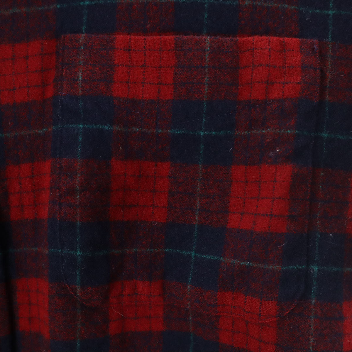 PENDLETON ペンドルトン 70s USA製 ヴィンテージ チェック柄 長袖 ネルシャツ M レッド メンズ