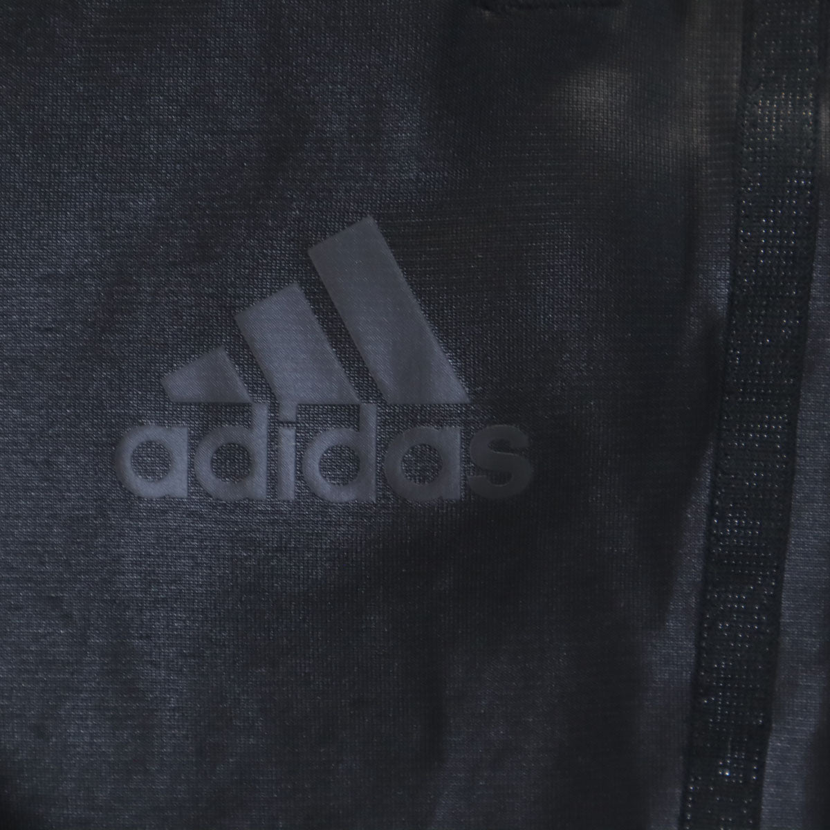 adidas アディダス 長袖 ジップパーカー 上下 セットアップ O ブラック メンズ