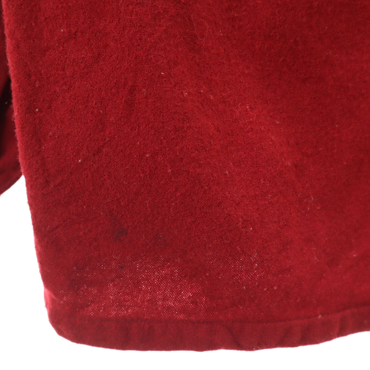 PENDLETON ペンドルトン 60s 70s wallachs別注 ヴィンテージ 長袖 オープンカラーシャツ L ボルドー メンズ