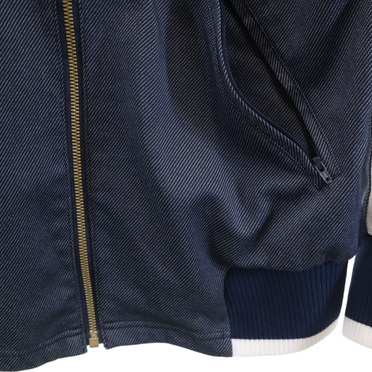 adidas アディダス 長袖 ジップパーカー 上下 セットアップ L/M ネイビー ジャージ レディース